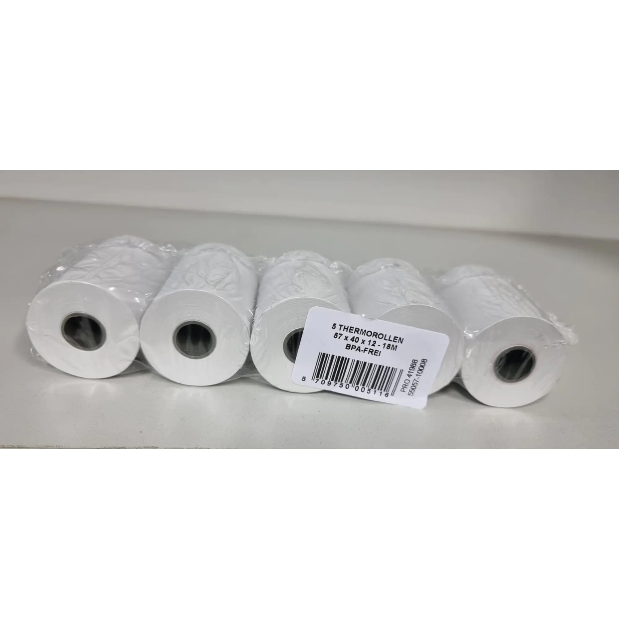Thermokassenrolle 57mmx18m 5St. aus der Kategorie Rollenpapiere