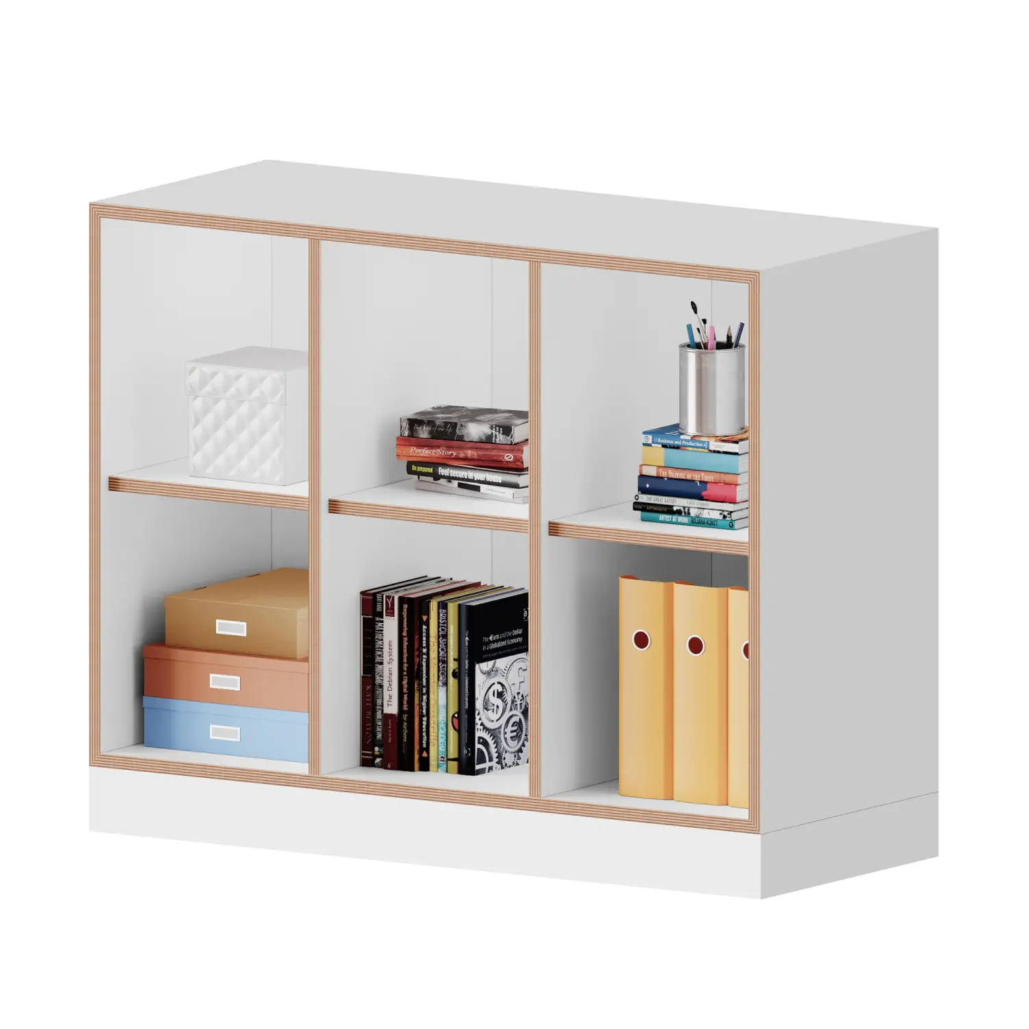 qickly® Regal, 2 OH, B/H/T: 104,2x74,3x42,6 cm aus der Kategorie Regale Schnelllieferprogramm