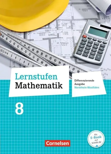 Lernstufen Mathematik 8. Schuljahr. Schülerbuch Differenzierende Ausgabe aus der Kategorie Mathematik
