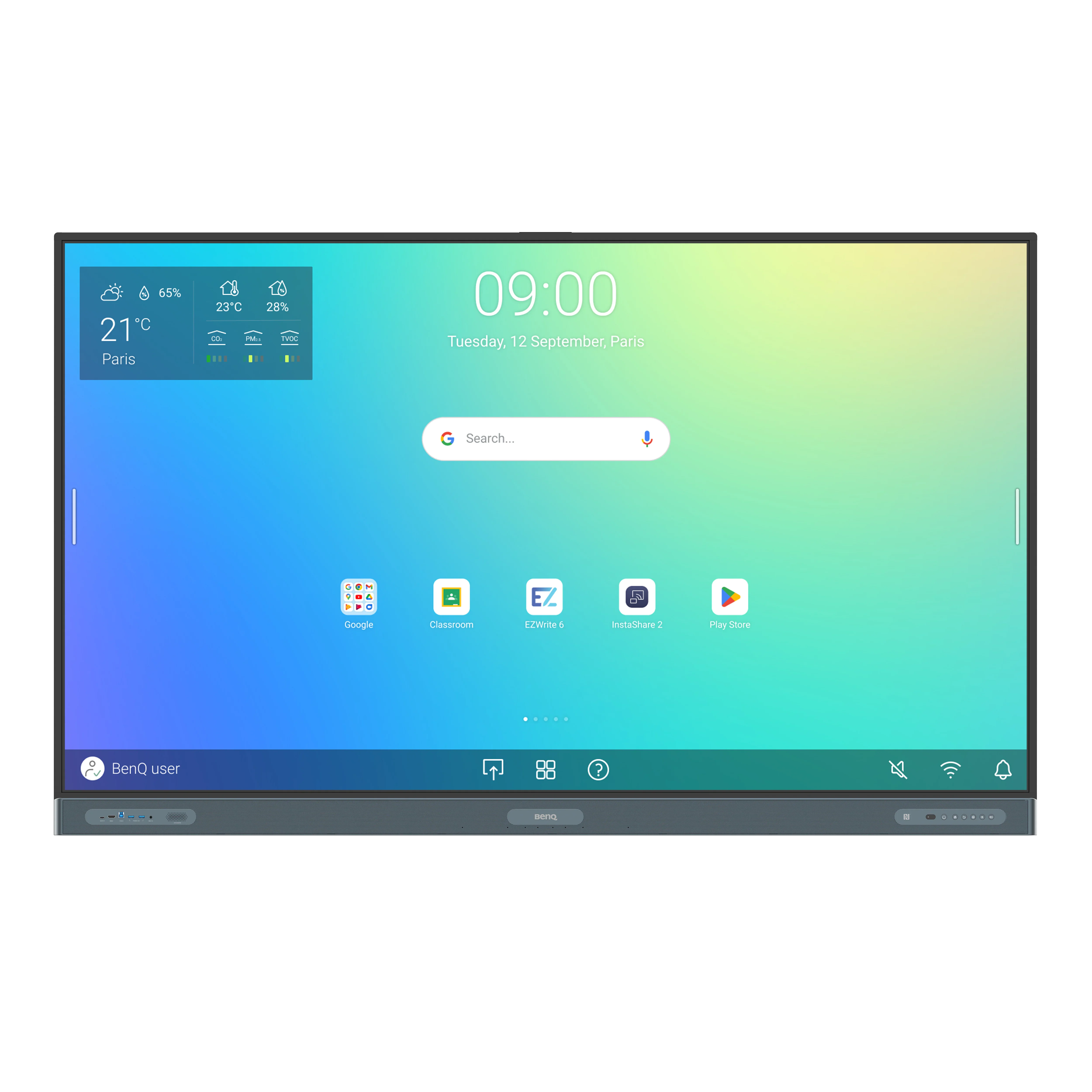 BenQ RP6504 | 65 Zoll (165,1cm) | Android 13 EDLA | 8GB RAM | 64GB ROM aus der Kategorie Interaktive Displays