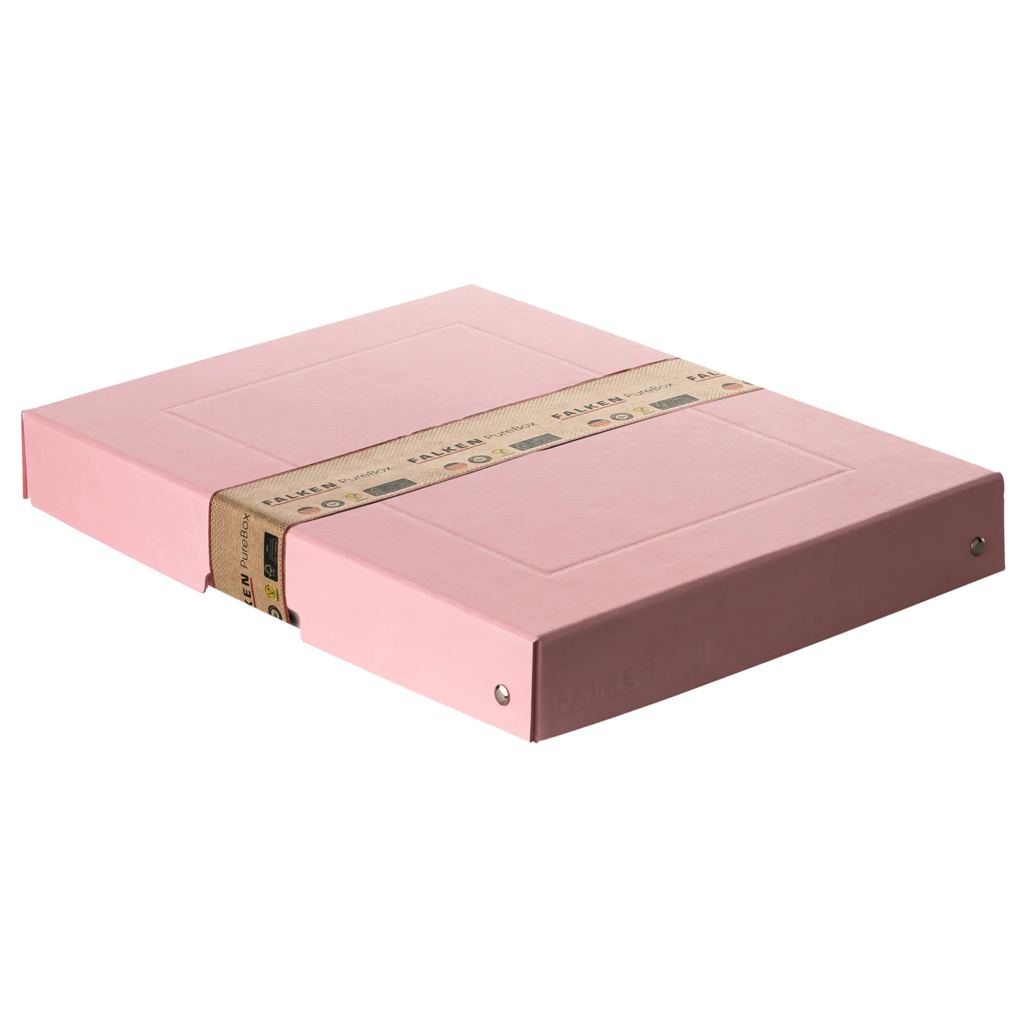 Falken Aufbewahrungsbox PURE Box Pastell A4 40mm pi aus der Kategorie Aufbewahrung