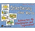 Bildkarten für Stundenplan und Tagesablauf, Orientierung ohne Worte aus der Kategorie Pädagogik