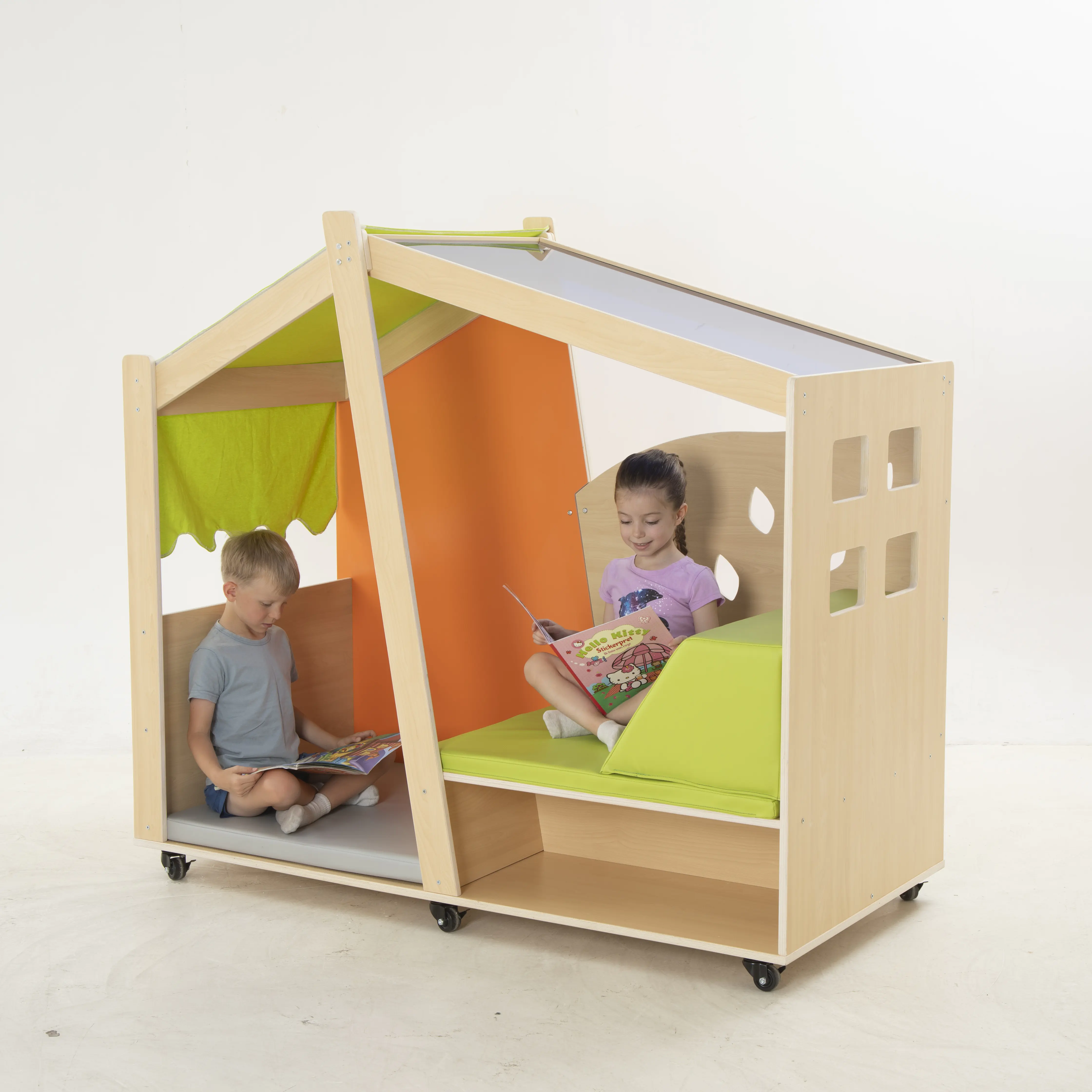 Wisdom | Spielhaus mobil | 120 x 120 x 140 cm | Holz aus der Kategorie Bausteine & Spiellandschaften