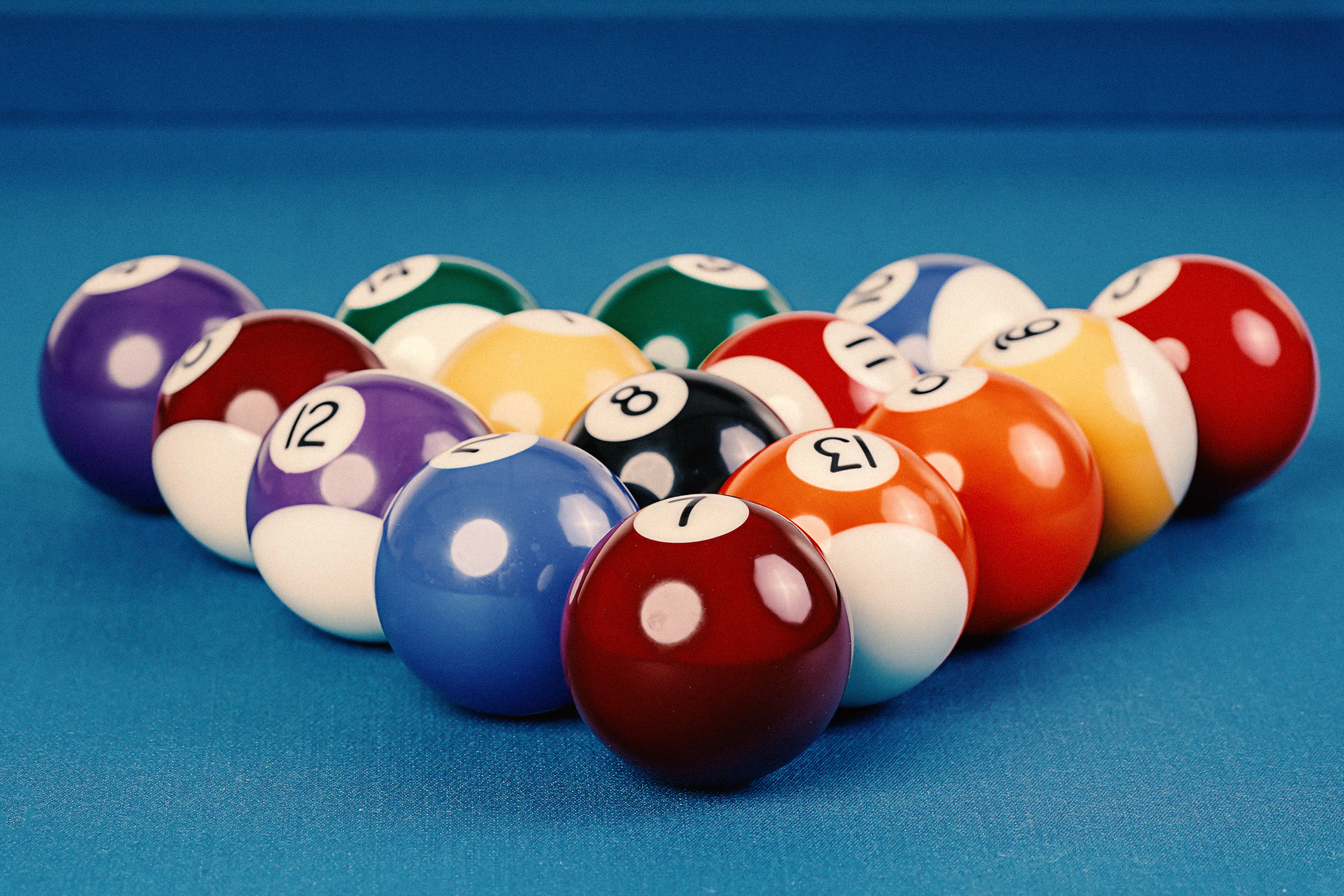 Billardkugeln Pool Robertson 57,2 mm, Gewicht ca. 170 g aus der Kategorie Möbel Zubehör + Diverse