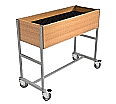 Klassenbuchwagen, für 28 Klassenbücher, kein Deckel, fahrbar
