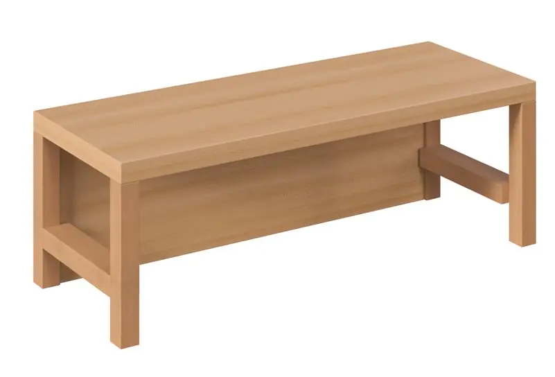 Garderobenbank, 6 Plätze aus der Kategorie freistehende Garderoben