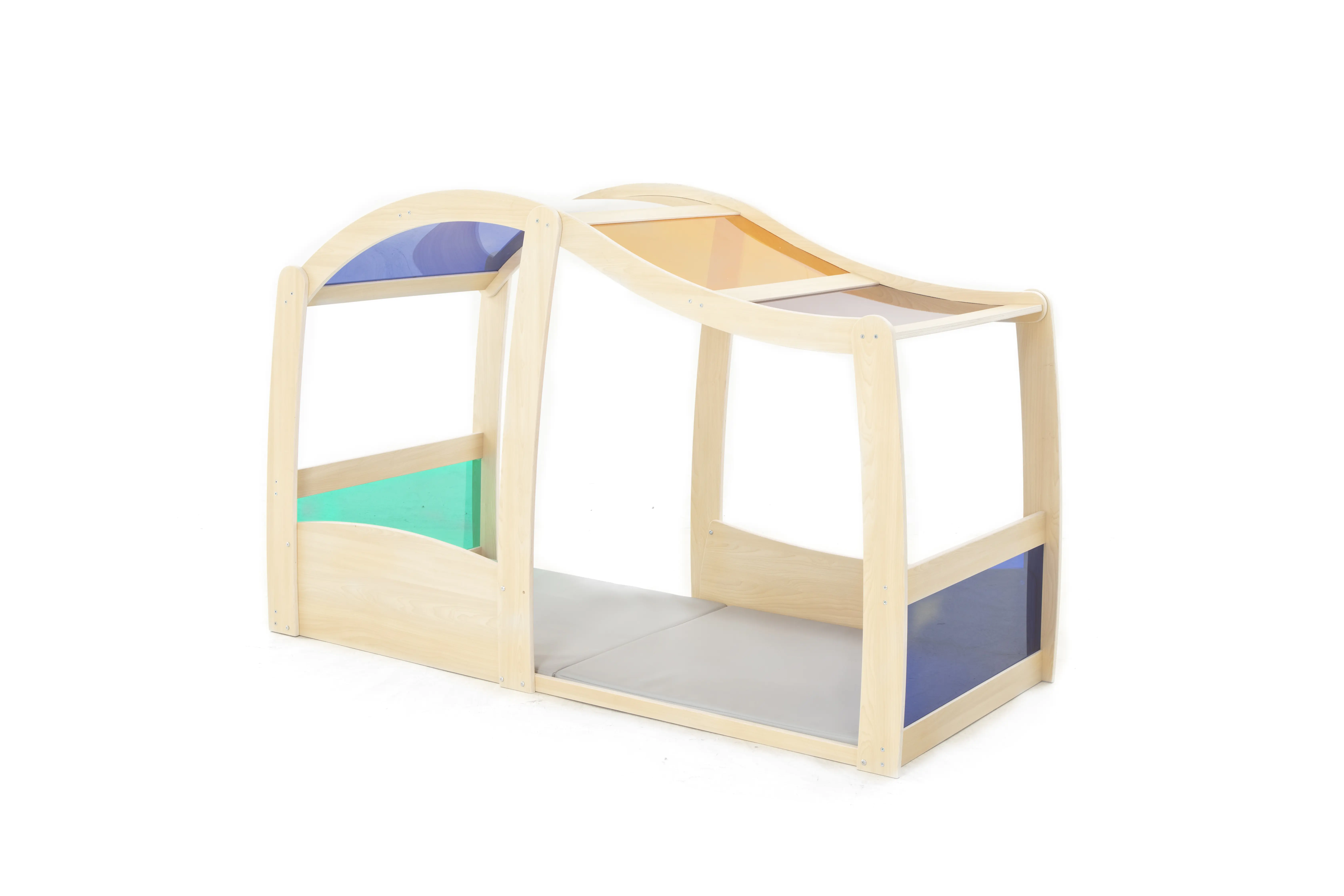 Wisdom Regenbogen | Spielhaus | 188 x 79 x 121 cm | Holz aus der Kategorie Bausteine & Spiellandschaften