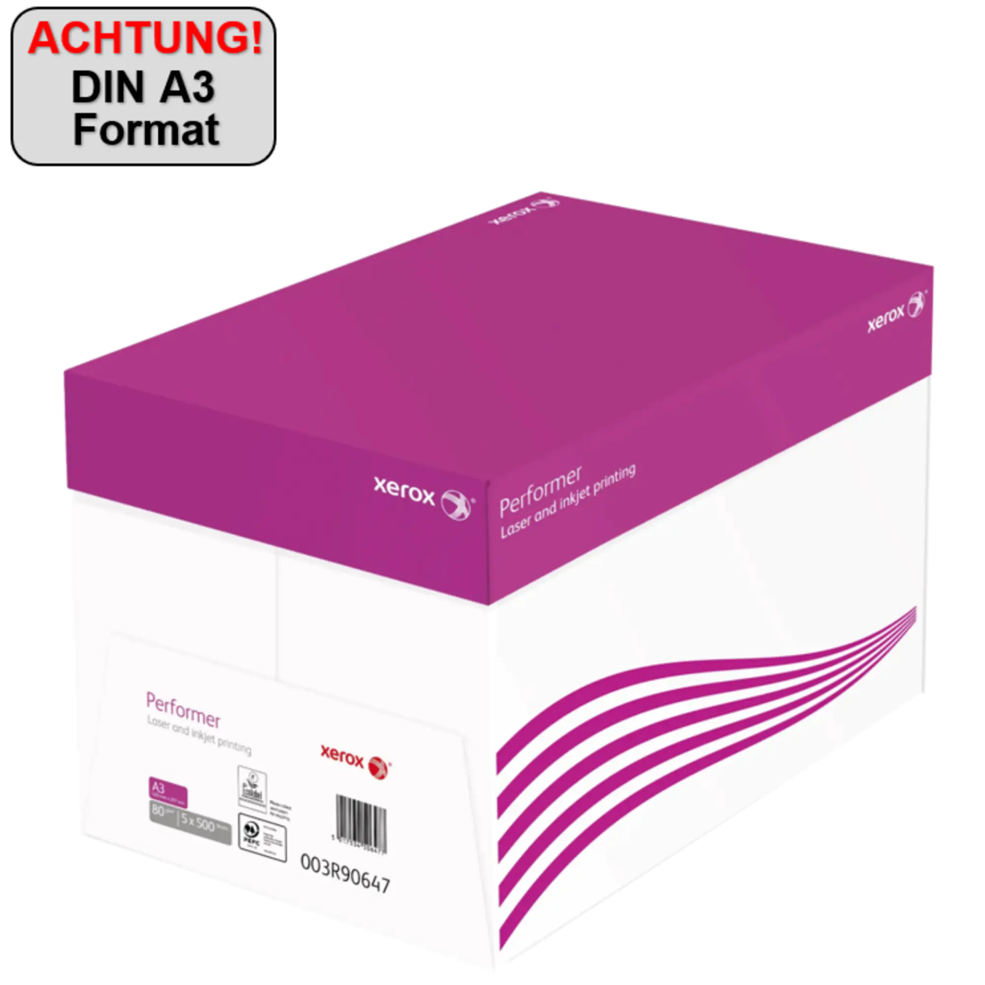 Xerox Kopierpapier Performer A3 80g 500Bl aus der Kategorie Kopier- & Druckerpapiere