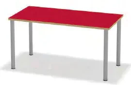 Rechtecktisch 160 x 80 cm mit 2 Rollen feststellbar, höhenverstellbar um 10 cm aus der Kategorie Tische