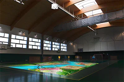 ActiveFloor GIGA Dual Premium *special*, Projektionsfläche mit bis zu 12m Breite aus der Kategorie ActiveFloor