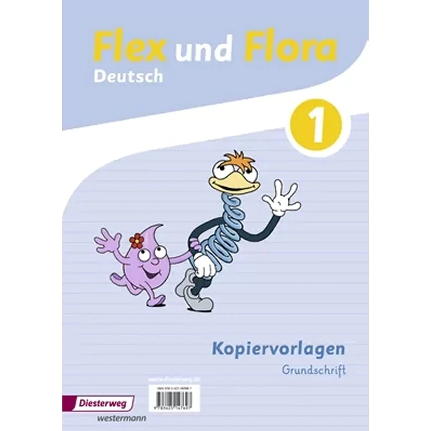 Flex und Flora 1. Kopiervorlagen Grundschrift aus der Kategorie Deutsch