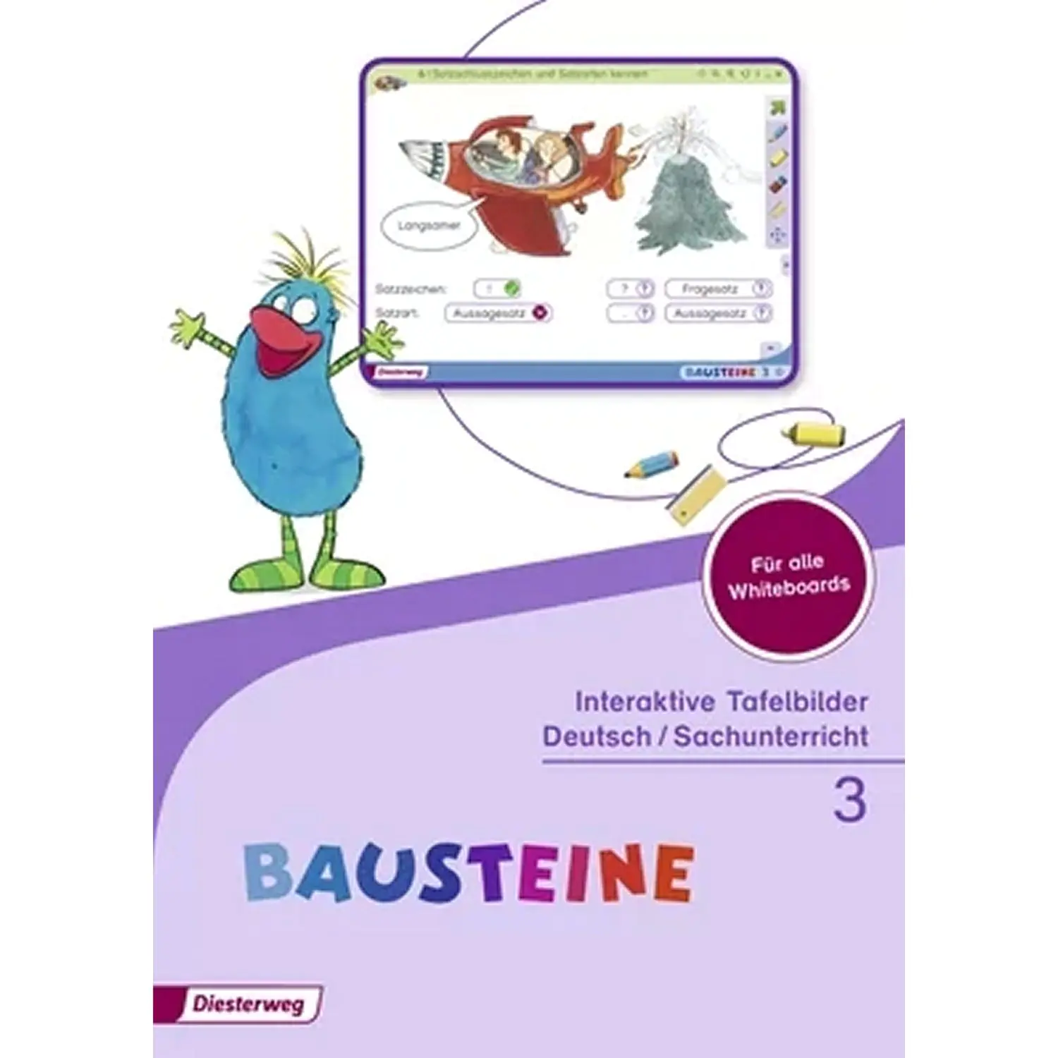 Bausteine 3. Zusatzmaterialien. Interaktive Tafelbilder. Schullizenz aus der Kategorie Deutsch