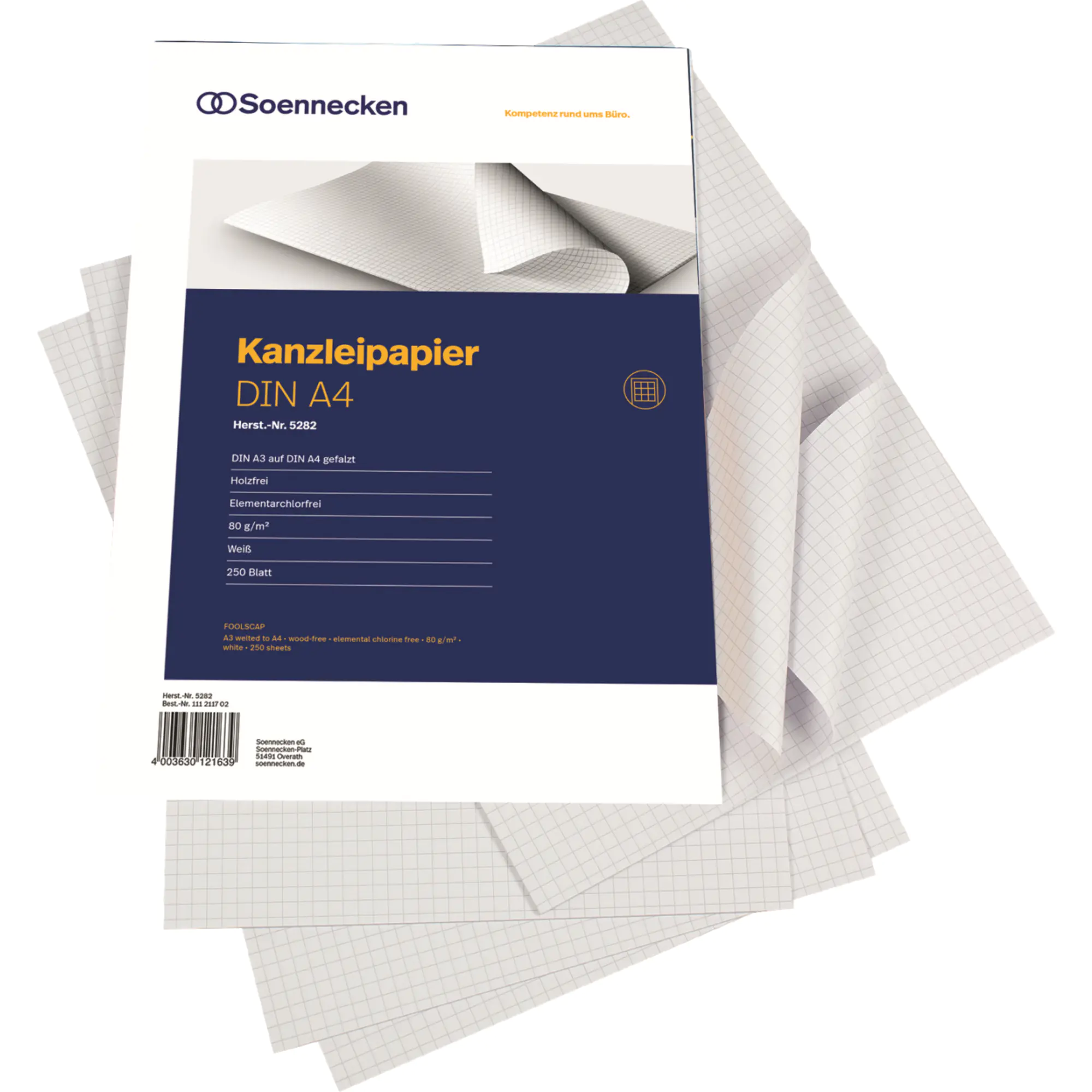 Soennecken Kanzleipapier A3/A4 kar. 250Bl. aus der Kategorie Spezialpapiere