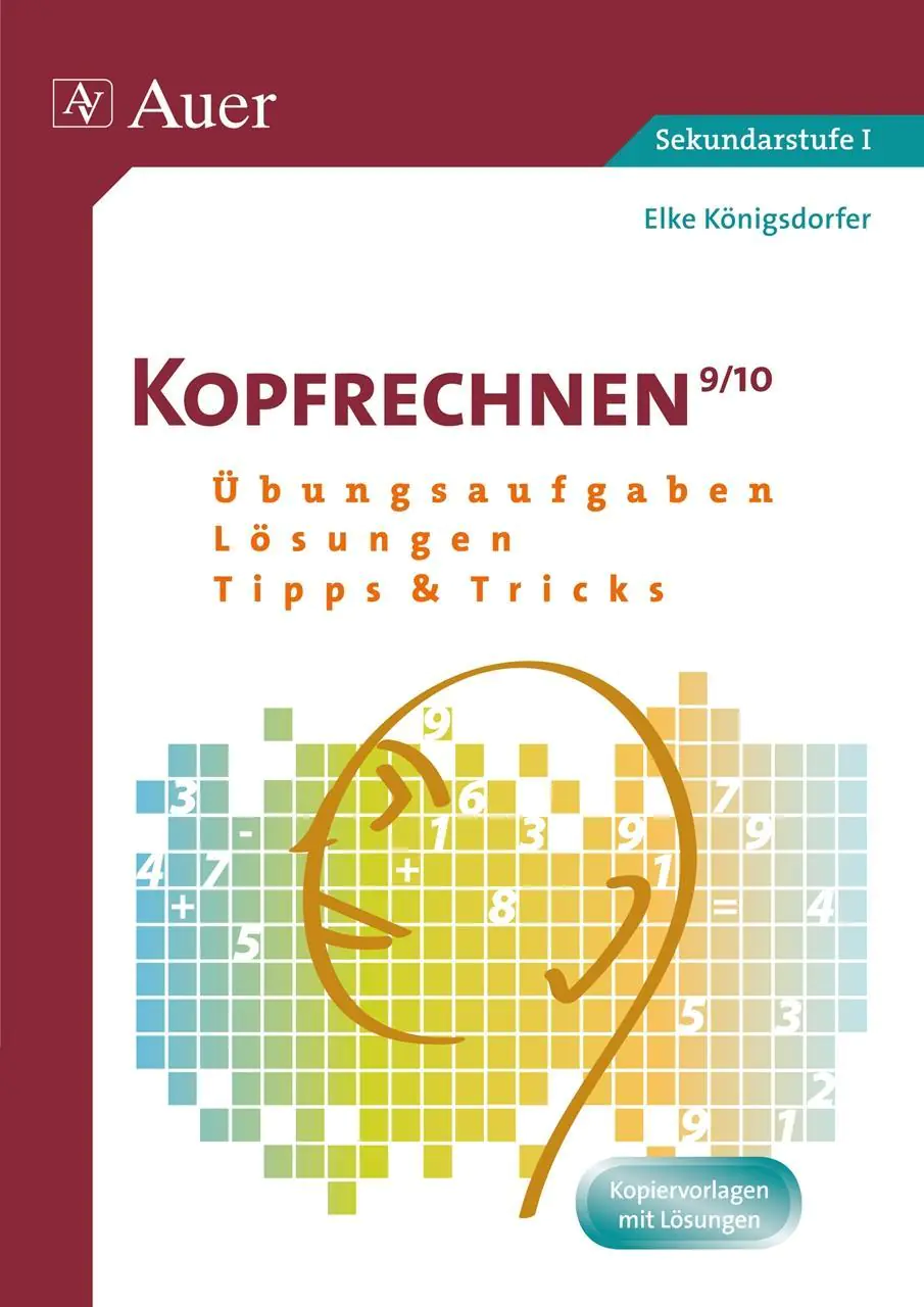 Kopfrechnen Klasse 9/10 aus der Kategorie Mathematik
