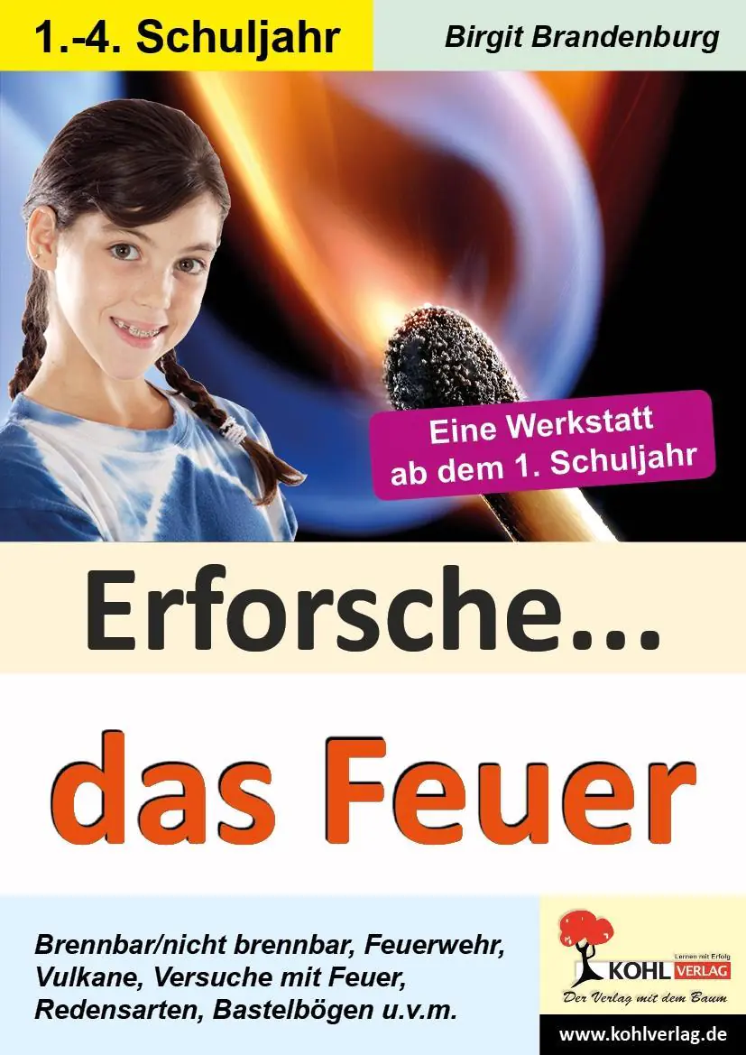 Erforsche... das Feuer aus der Kategorie Schulbücher