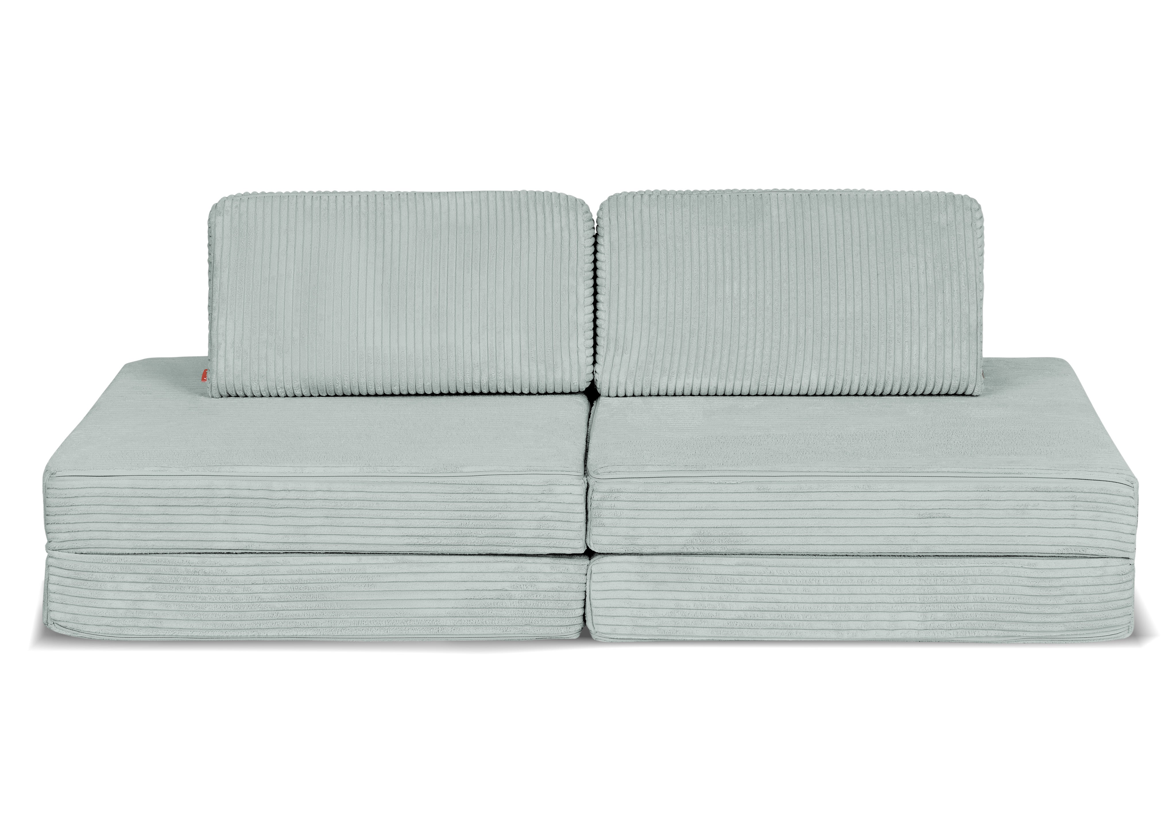 Funzy kleines Spielsofa, 130 × 65 × 46 cm (L × B × H), Gewicht ca. 10kg mit Cordbezug aus der Kategorie Polstermöbel