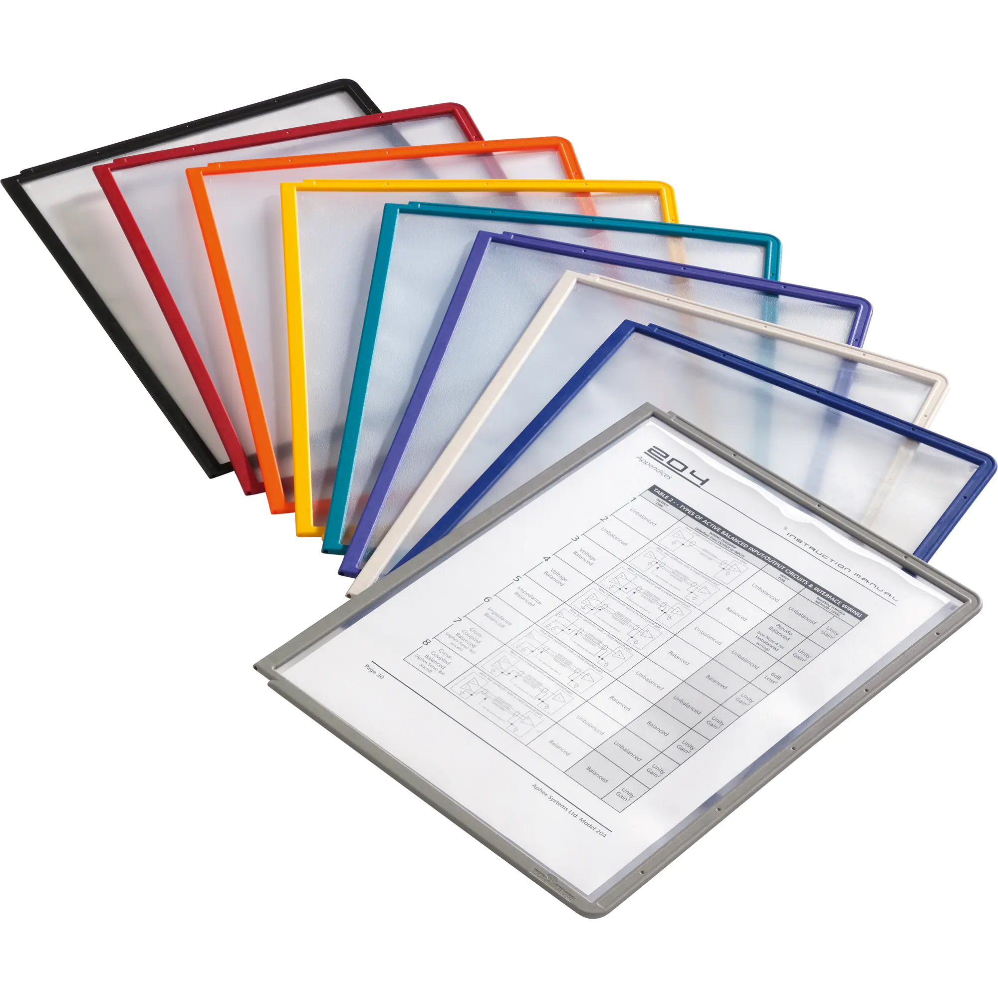 Durable Sichttafel SHERPA Panel DIN A4 PP blauviolett aus der Kategorie Sichttafelsysteme