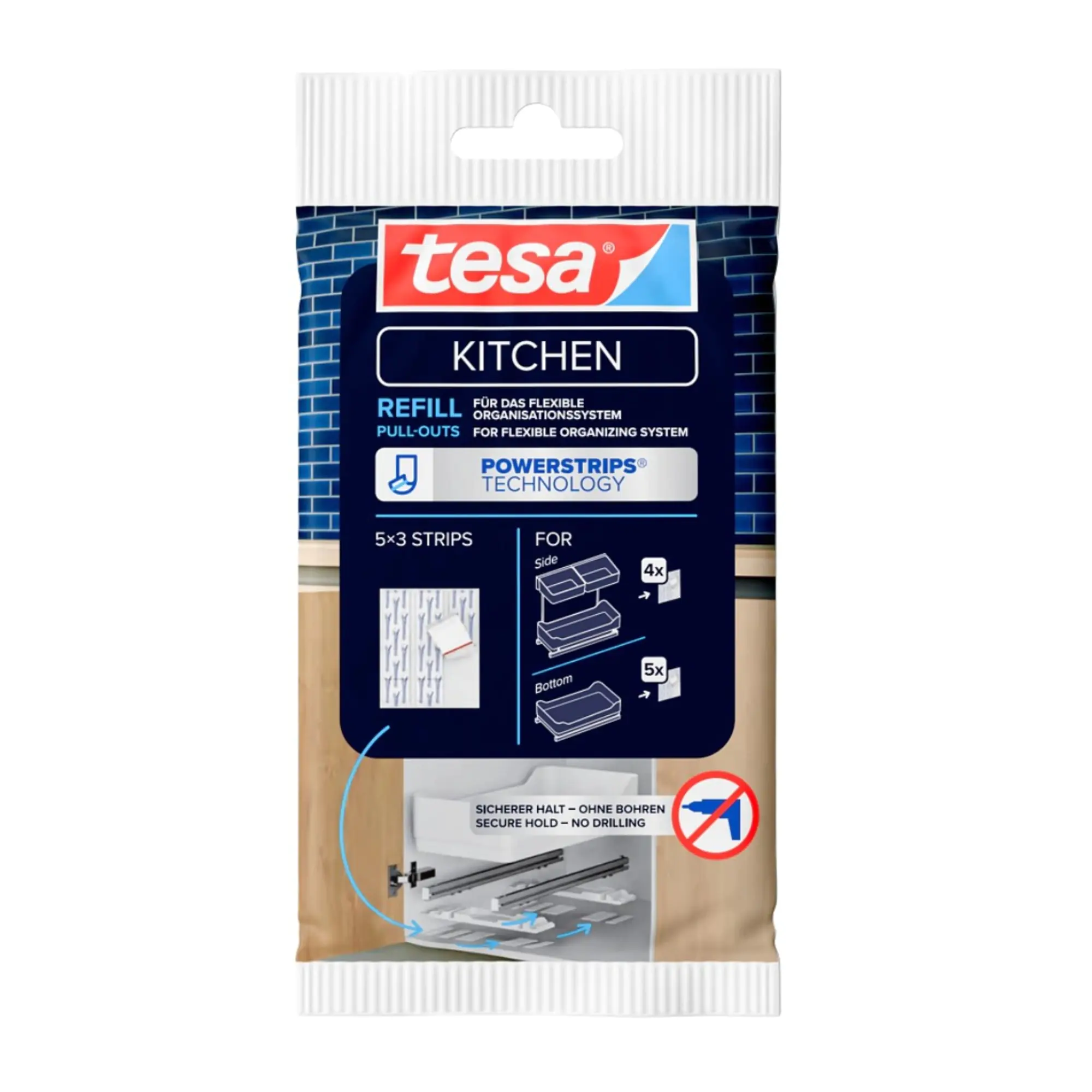 tesa Powerstrips KITCHEN Refill 5x3St aus der Kategorie Kleber & Befestigung