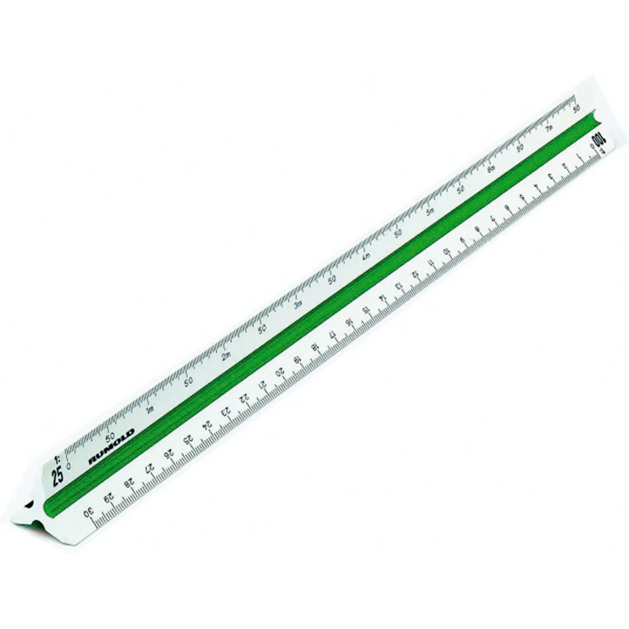 Rumold Dreikantmaßstab 30cm Kunststoff ws aus der Kategorie Lineale