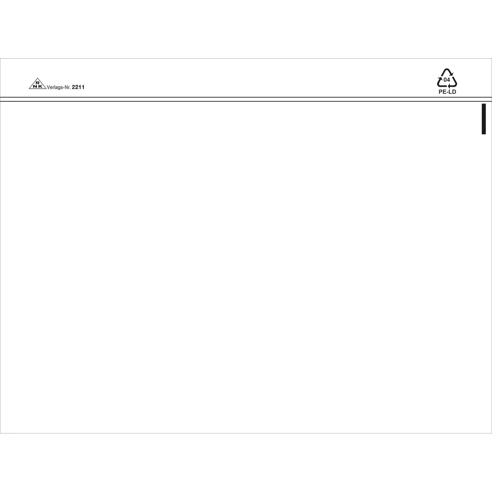 RNK Begleitpapiertasche C5 o.A. 100 St./Pack. aus der Kategorie Umschläge & Versandtaschen