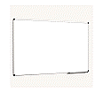 Whiteboard, 150x100 cm, mit 40 cm Ablage, Stahl weiß, aus der Kategorie Whiteboards
