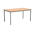Rechtecktisch, 140x80 cm (B/T), 72 cm hoch,