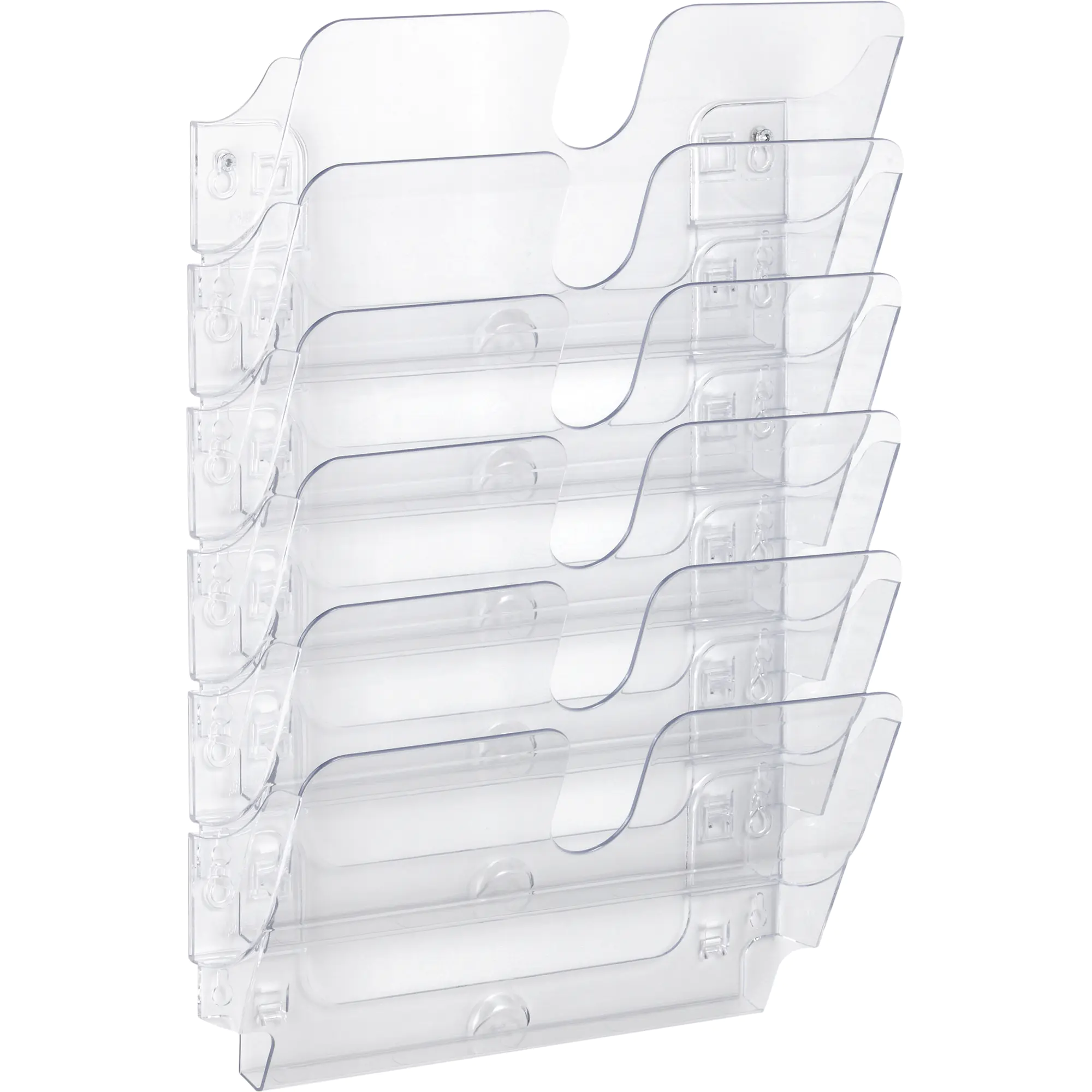 Durable Prospekthalter FLEXIPLUS A4 quer 6Fächer tr aus der Kategorie Prospekthalter