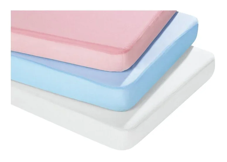 Spannbetttuch 120 x 60 weiss aus der Kategorie Betten