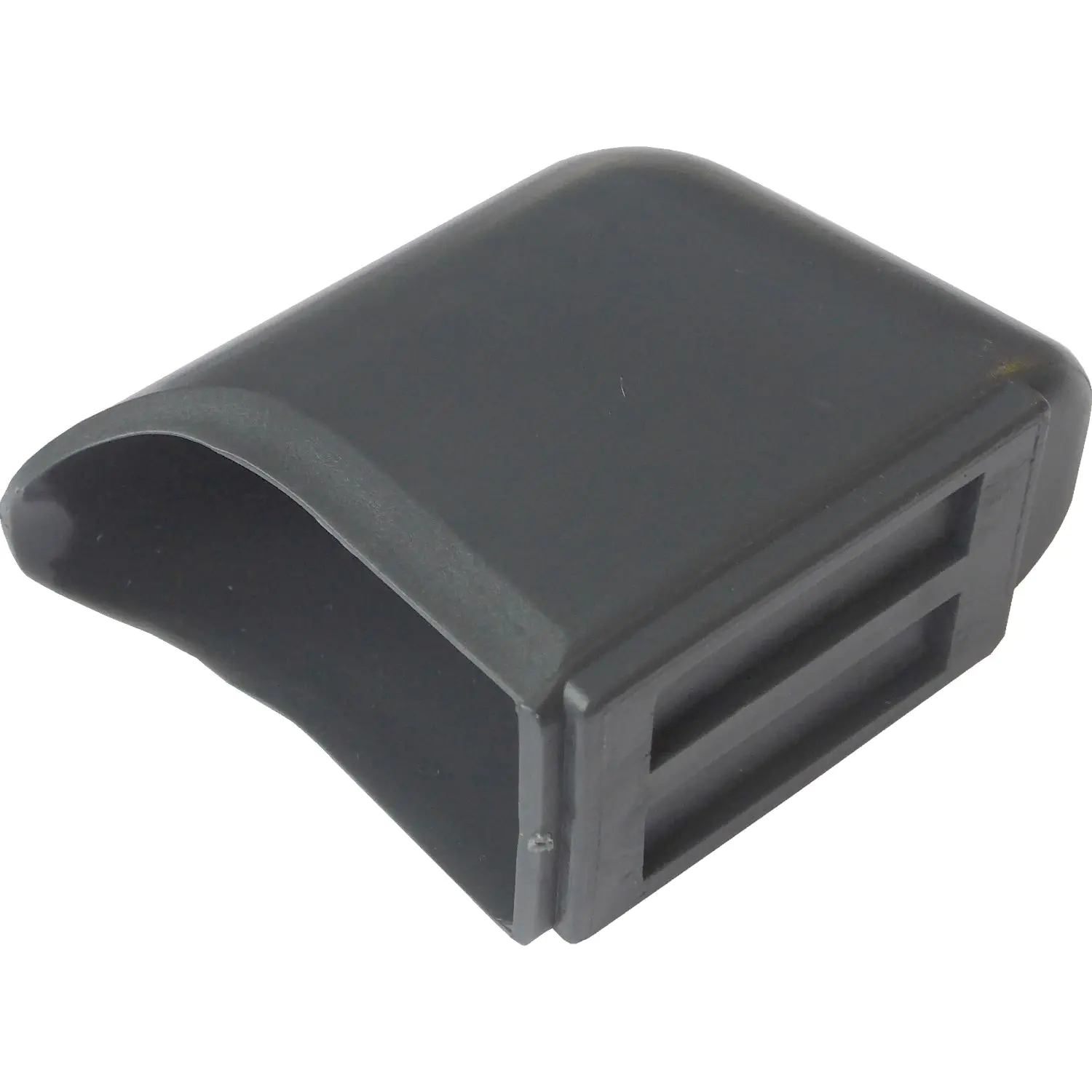 ERSATZTEIL: Fußkappe für Tisch TH, Maß flachoval 55 x 35 mm