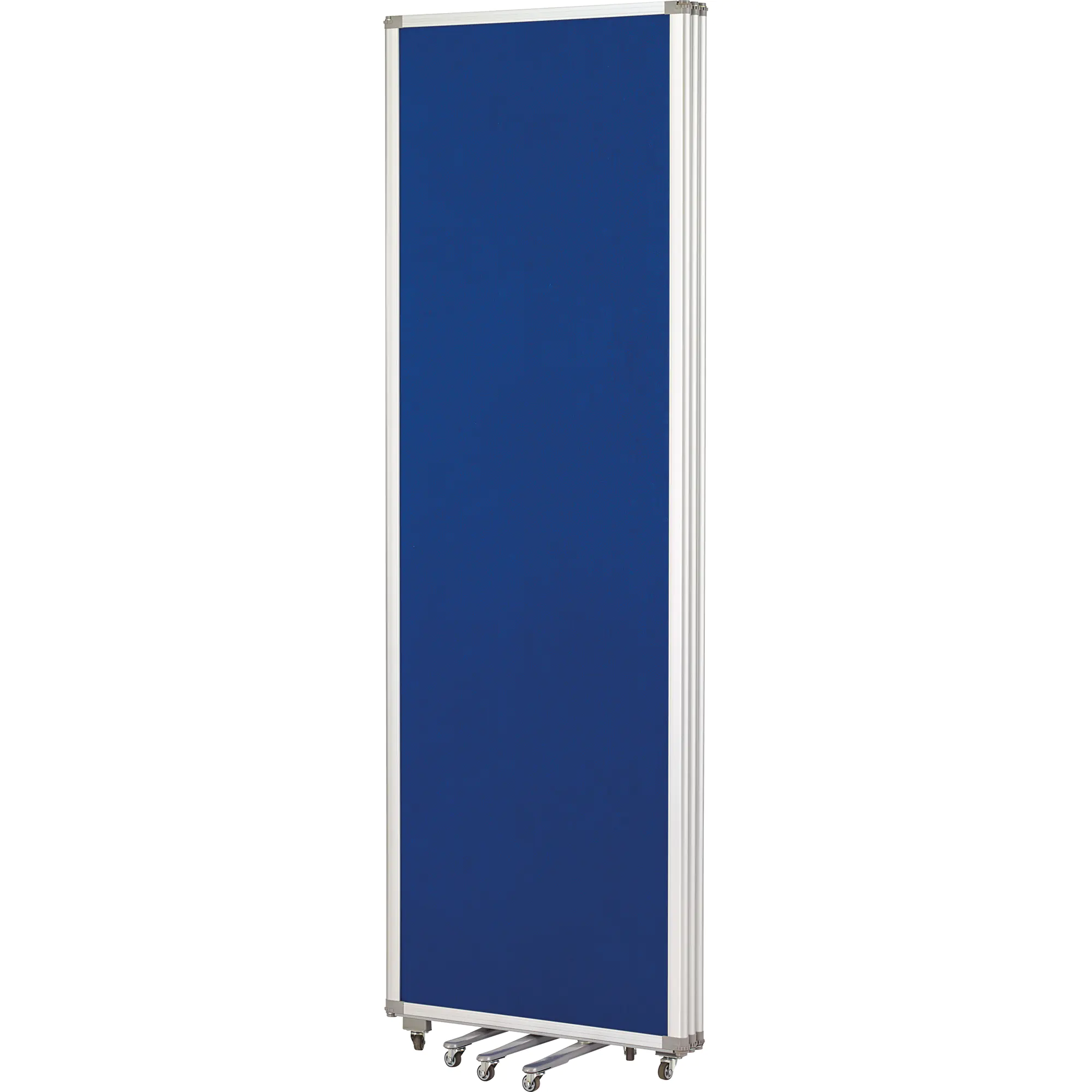 magnetoplan Präsentationswand 182x181x36cm blau aus der Kategorie Moderationswände