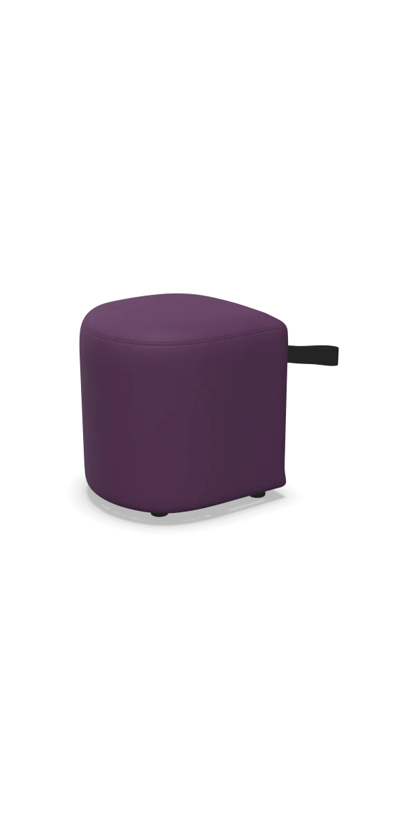 Sitzhocker Revo B/H/T 40x45x40 cm, recycelbares REPP ohne Klebstoff oder Klammern aus der Kategorie Profim