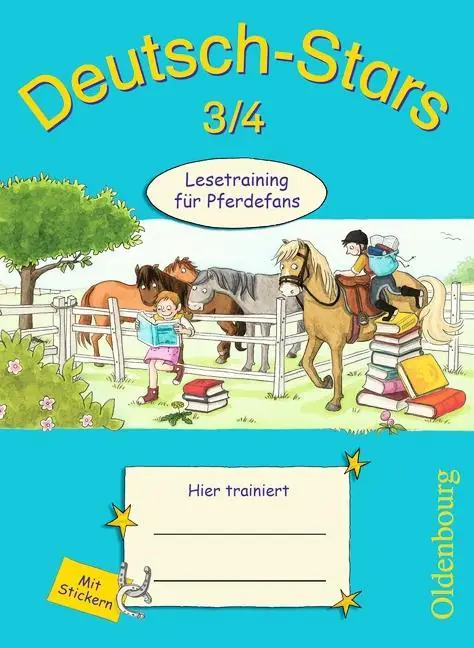 Deutsch-Stars 3/4. Lesetraining für Pferdefans aus der Kategorie Deutsch