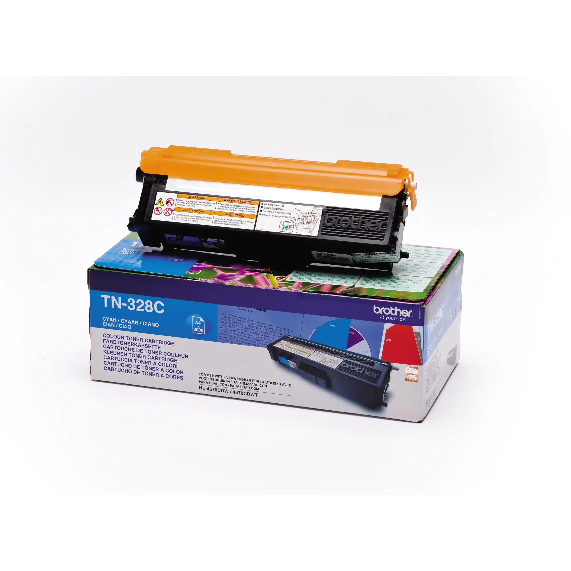 Brother Toner TN328C 6000S c aus der Kategorie Tinte & Toner