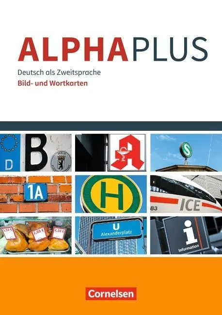Alpha plus: Bild- und Wortkarten aus der Kategorie Deutsch