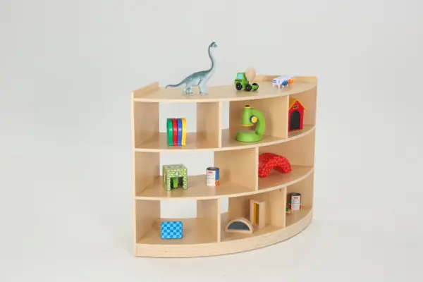 Wisdom Owlaf | Schrank | 113 cm x 80 cm x 39 cm | 3 Böden | Echtholz/Furnier, Furniersperrholzplatte aus der Kategorie Schränke