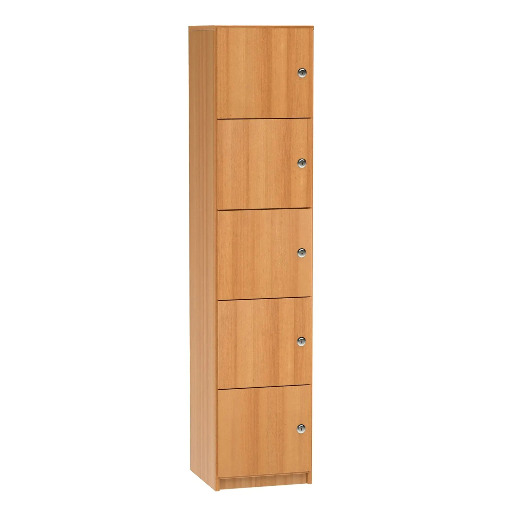 Schließfachschrank, 190 cm hoch, 42x50 cm (B/T), Scharniere links, aus der Kategorie Schränke allgemein