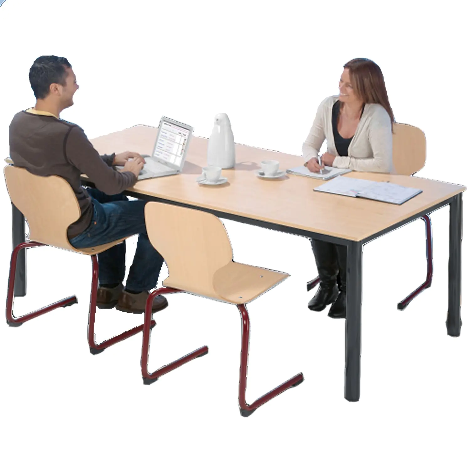 Rechtecktisch 150 x 75 cm, bitte Tischhöhe angeben, von 53 bis 76 cm lieferbar aus der Kategorie Rechtecktische