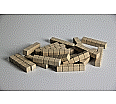Dienes Fünferstäbe 20 Stück, aus RE-WOOD®, im Polybeutel aus der Kategorie Zehnersystem