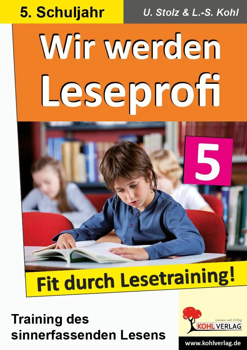 Wir werden Leseprofi - Fit durch Lesetraining! 5. Schuljahr aus der Kategorie Deutsch