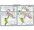 Wandkarte Der Alte Orient, 210 x 135 cm, aus der Kategorie Altertum 3000 v.C.-500