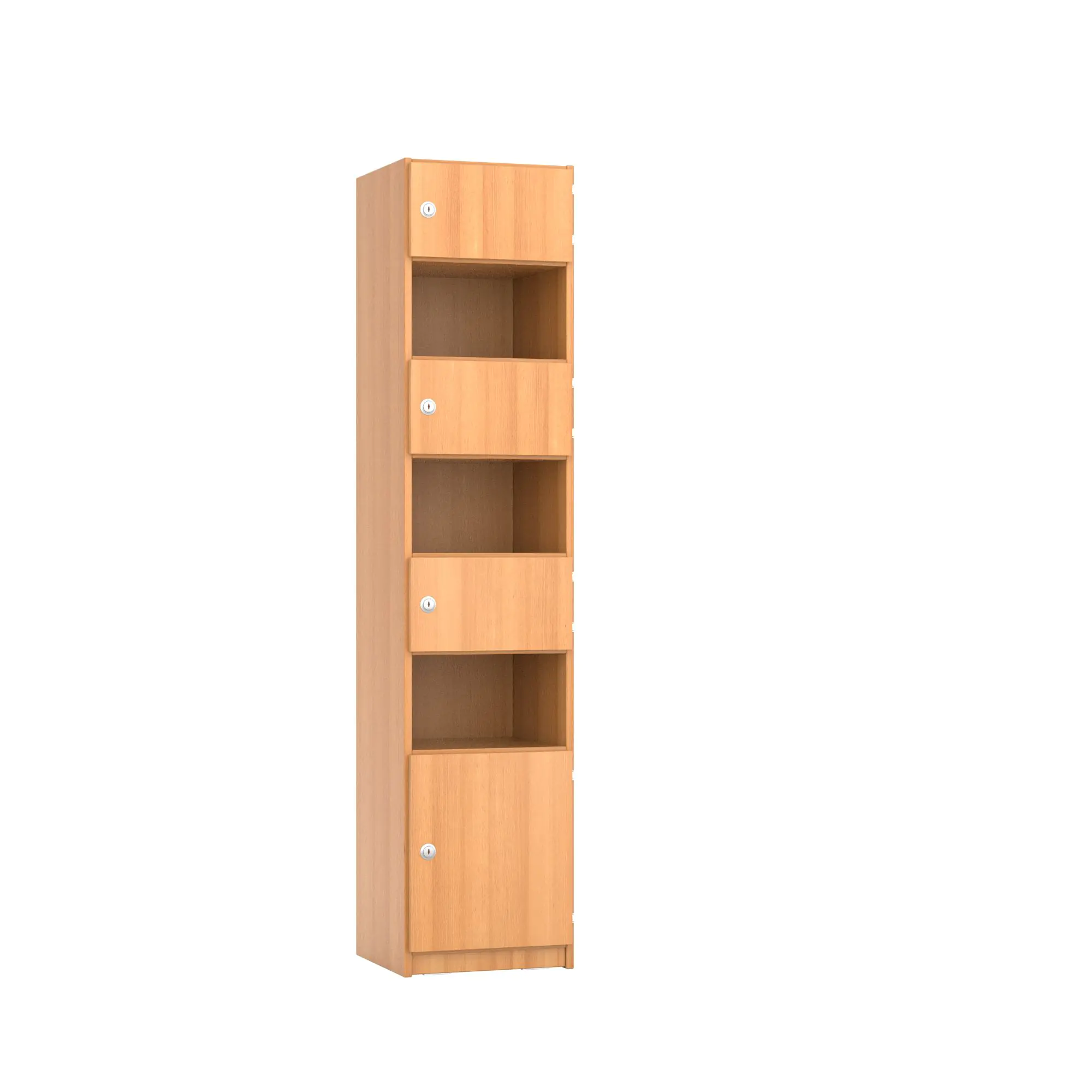 Schließfachschrank, 190 cm hoch, 42x50 cm (B/T), aus der Kategorie Schließfachschränke
