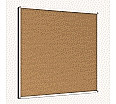 Korktafel 100x100 cm, ohne Ablage,