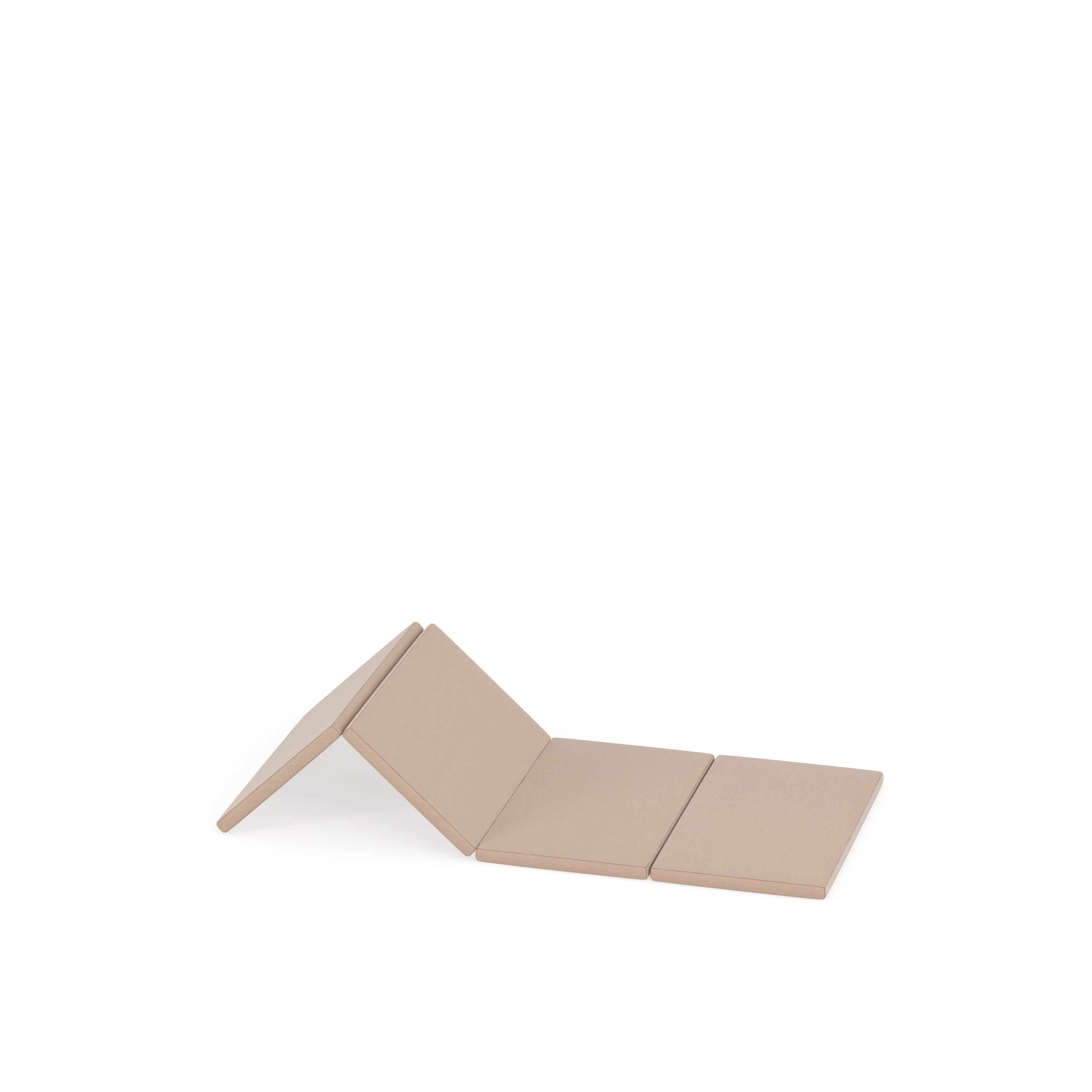 Klappmatte aus Schaumstoff, 120x50x3cm (L/B/H), beige aus der Kategorie Polsterelemente