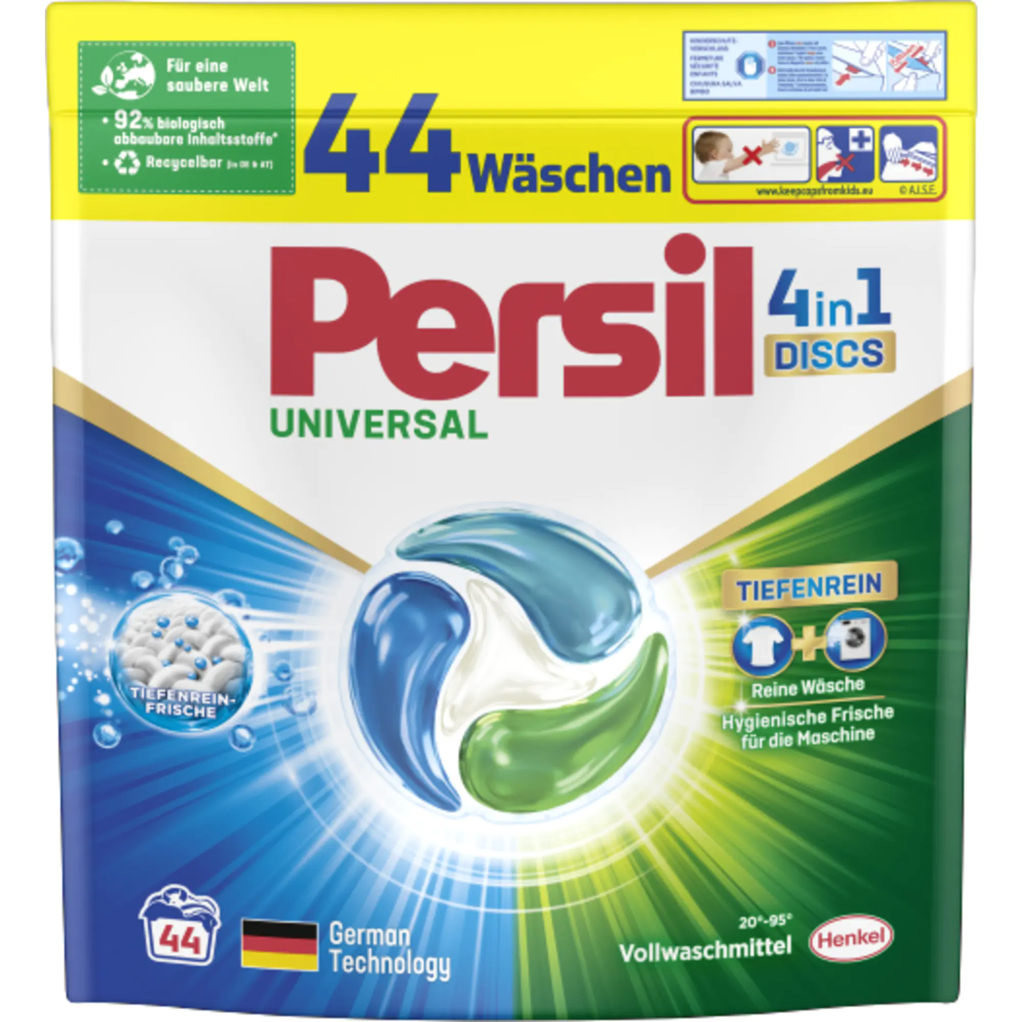 Persil Waschmittel 4in1 Discs Universal 44St aus der Kategorie Reinigungsmittel