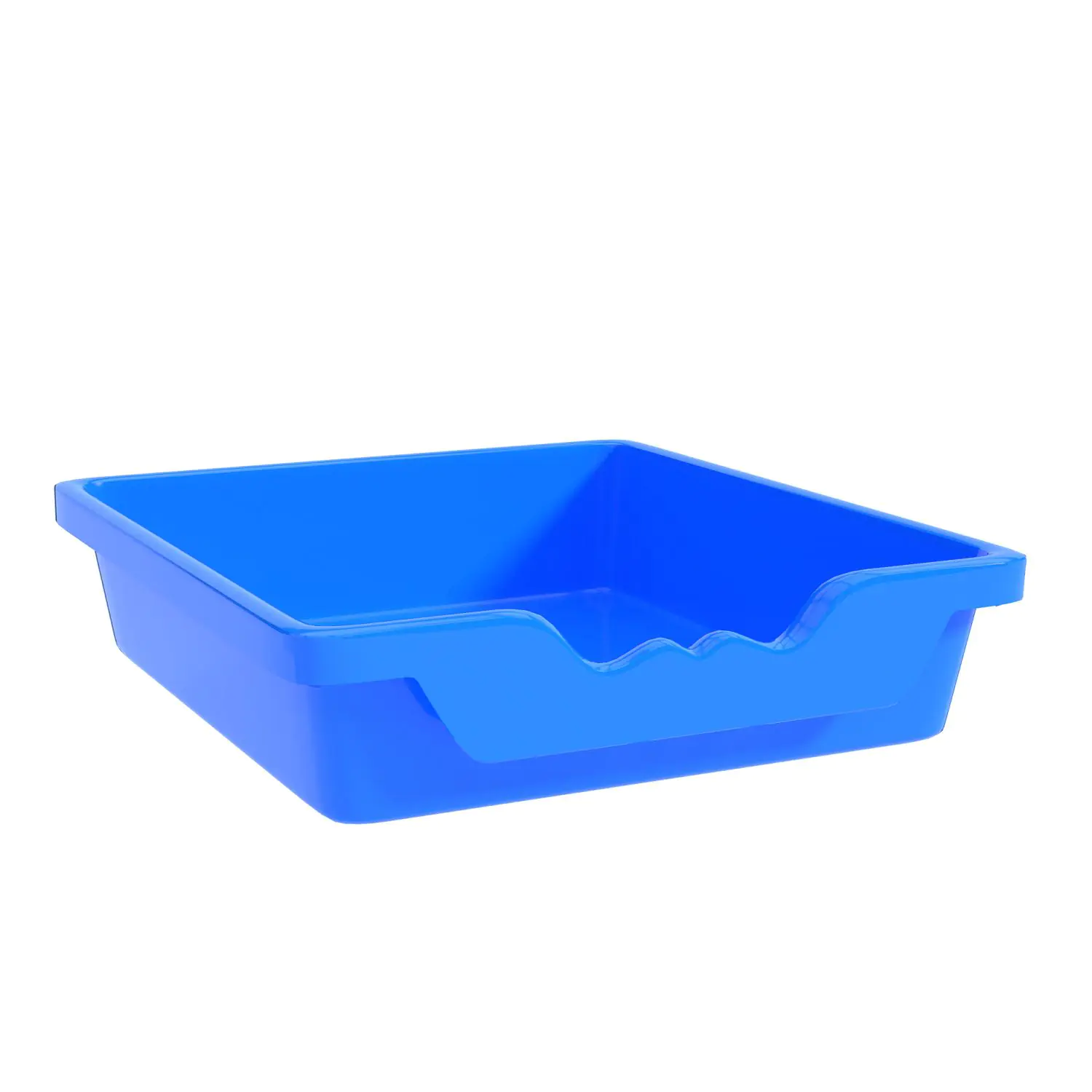 Aufbewahrungsbox Ergo Tray,  7 cm hoch, hellblau,