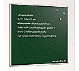 Wandtafel Stahlemaille grün, 100x100 cm, ohne Kreideablage, aus der Kategorie Langwandtafeln Grün
