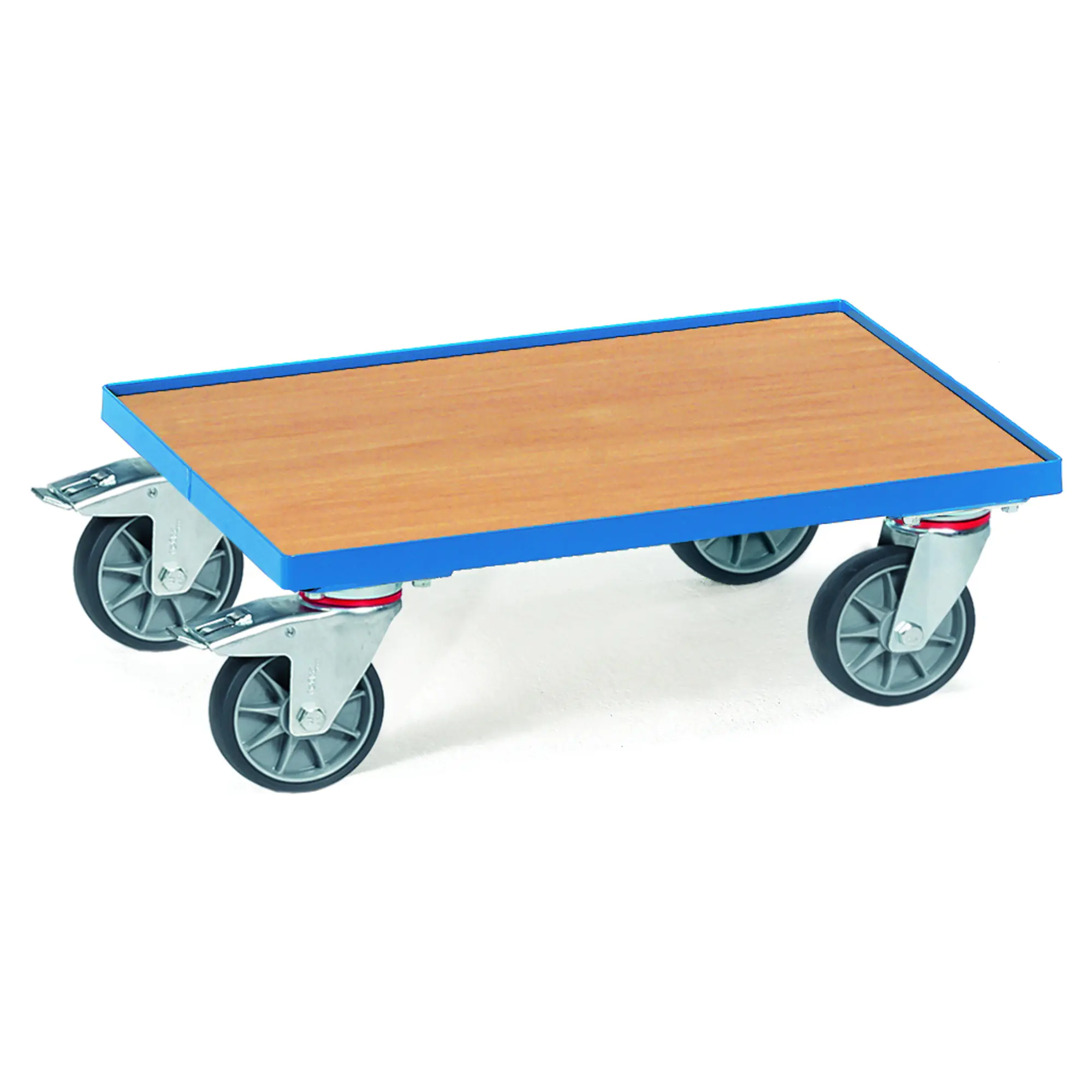 fetra Eurokastenroller Holz Rand 605x408 250kg aus der Kategorie Rollwagen & Transportwagen