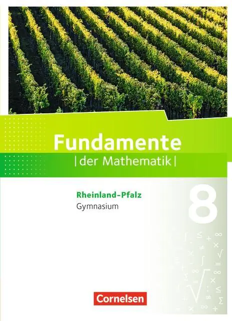 Fundamente der Mathematik 8. Schuljahr. Schülerbuch aus der Kategorie Mathematik