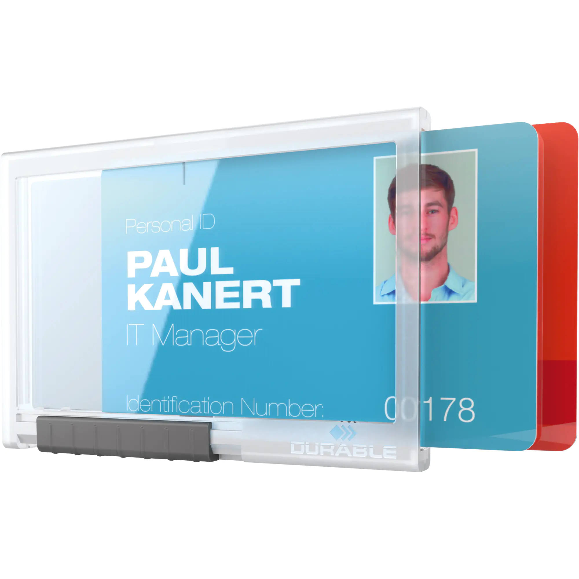Durable Kartenhalter PUSHBOX DUO 10 St. aus der Kategorie Namensschilder