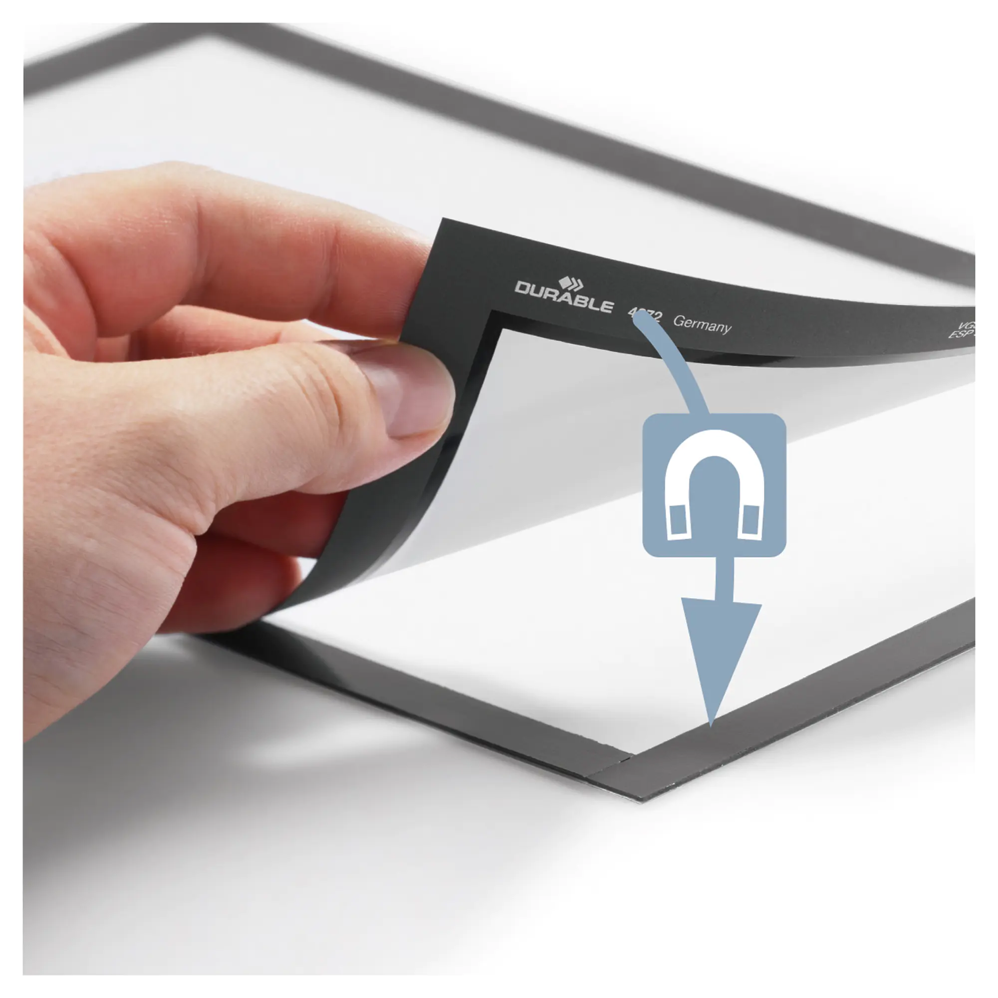 Durable Magnetrahmen DURAFRAME DIN A4 sw 2 St. aus der Kategorie Dokumentenhalter